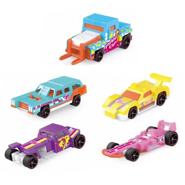 Barbie - 5-Pack Cars