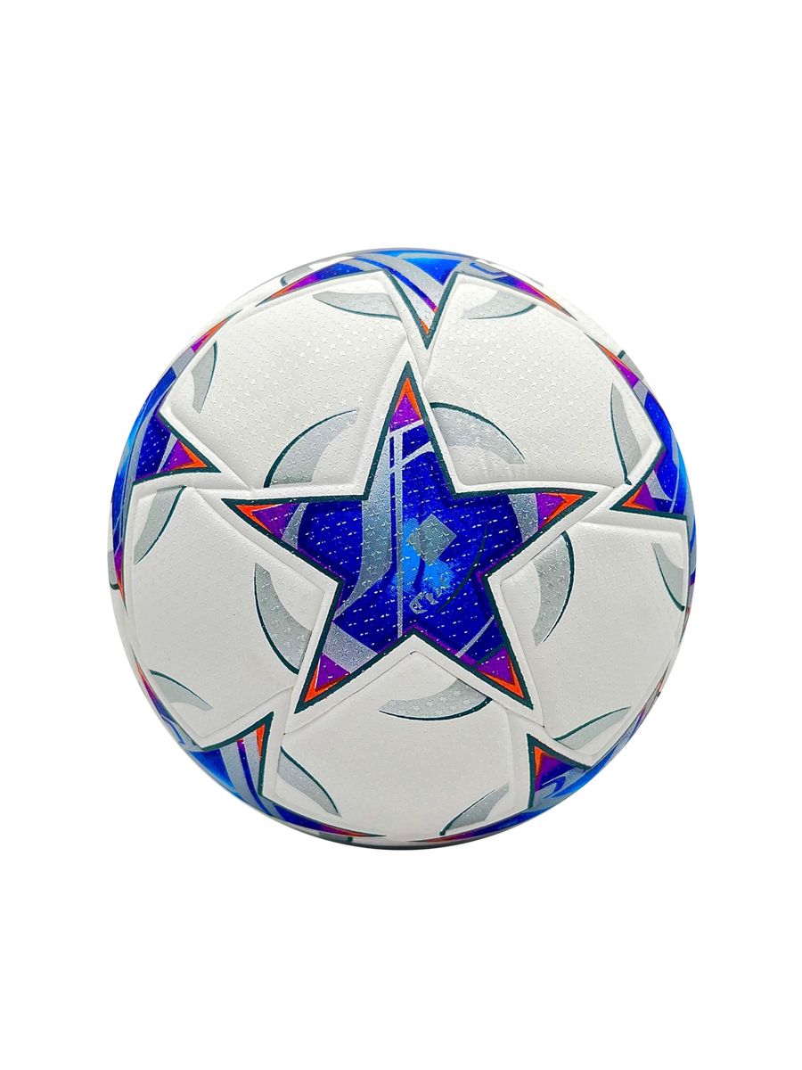 Ball Football Star White and Blue 