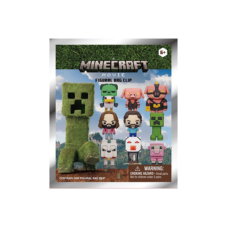 Minecraft Movie 3D Keychains 