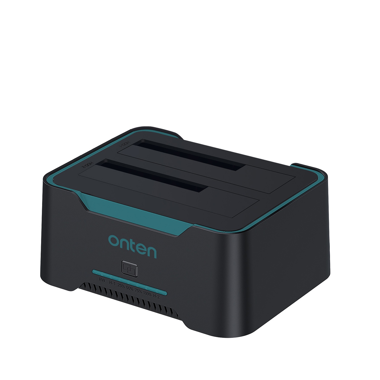 Onten OTN-UHD6 Dual Bay External Hard Drive Docking Station for 2.5/3.5 inch HDD/SSD