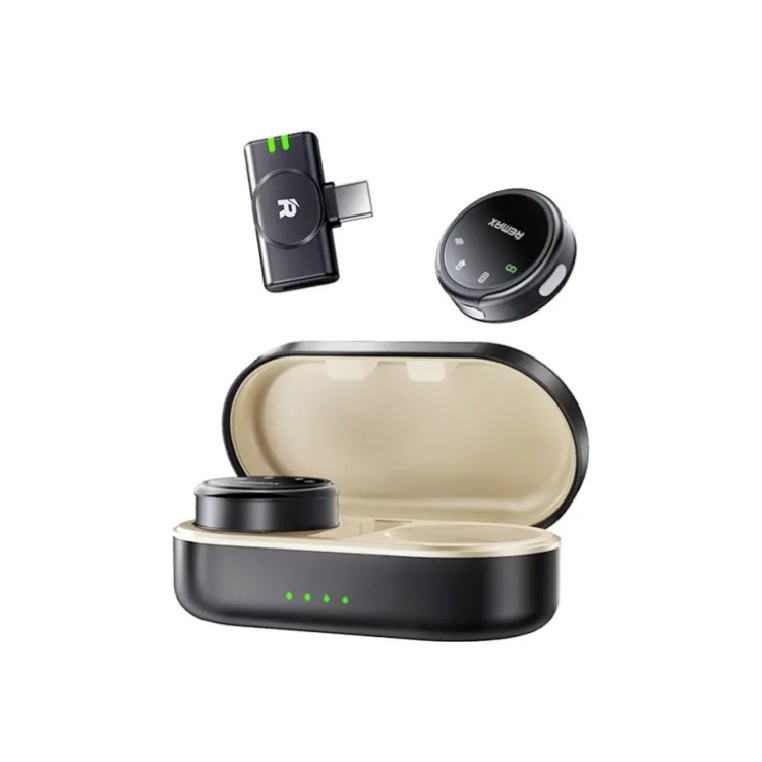 Remax K16 2-in-1 Wireless Lavalier Microphone for Type C