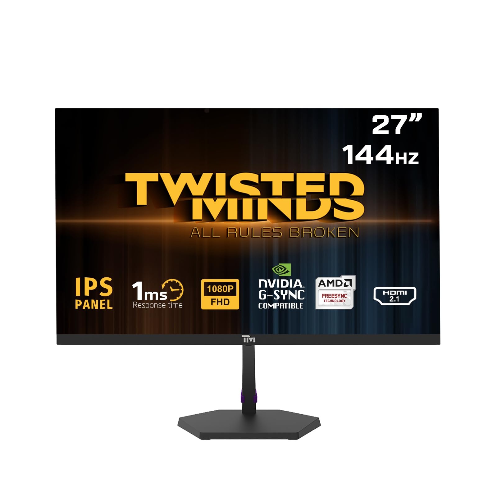 Twisted Minds Eco Series 27" FHD 144Hz IPS 1MS  Gaming Monitor
