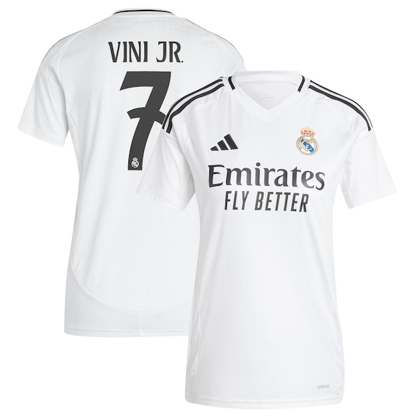 T-Shirt Real Madrid White New Vini Jr S