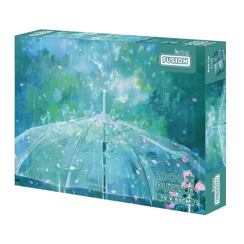 Botop Puzzle 1000pcs Rain Cat