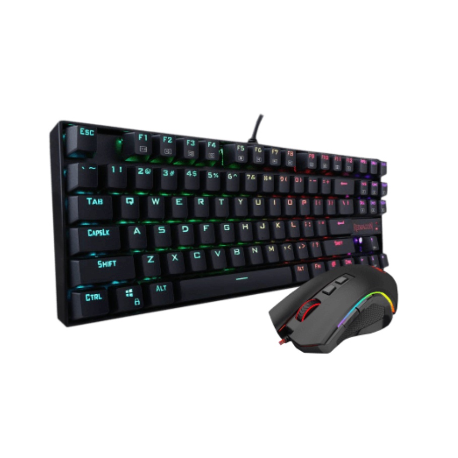 Redragon K552-RGB-BA Mechanical Gaming Keyboard and Mouse Combo