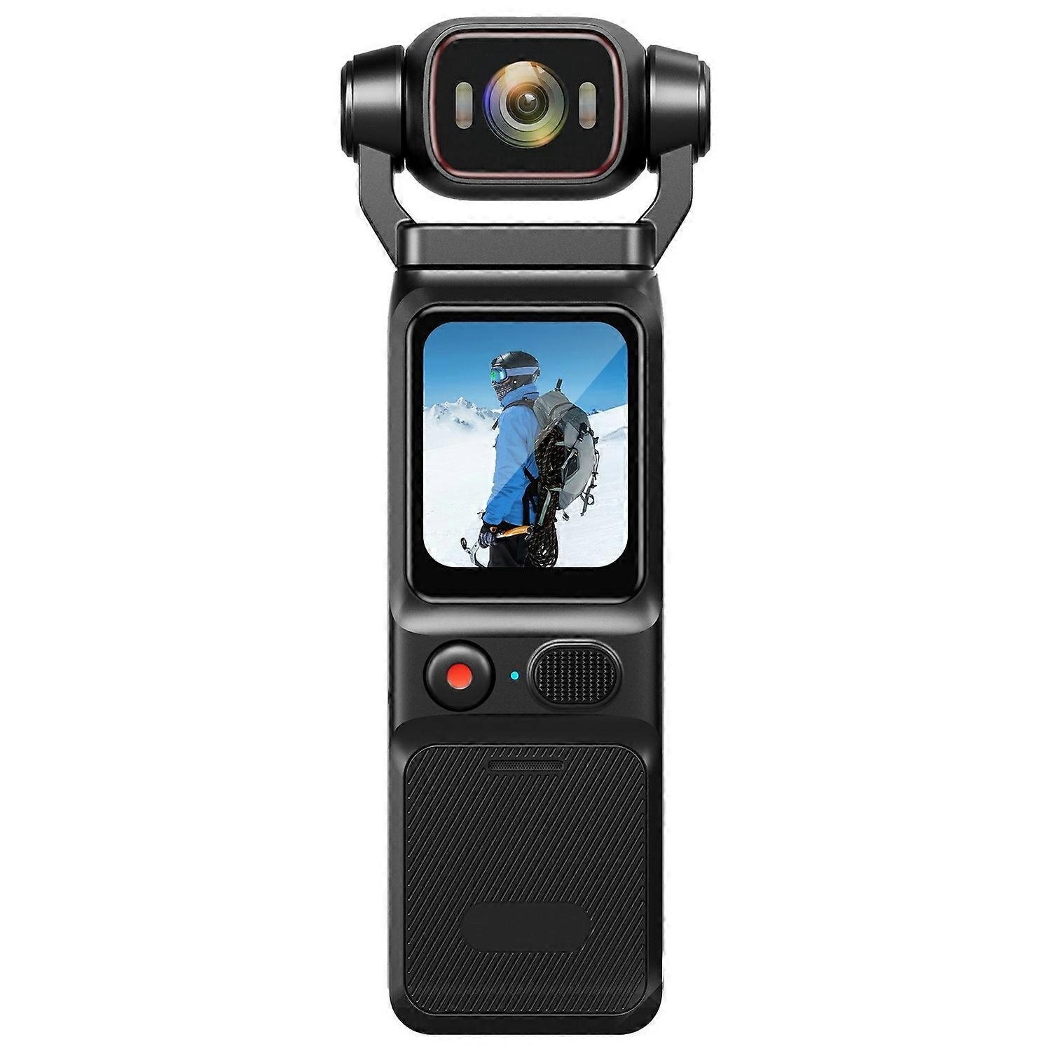 L18 1.69-Inch Touchscreen 4K Wireless Action Camera with Gyroscope Stabilization – Pocket-Sized
