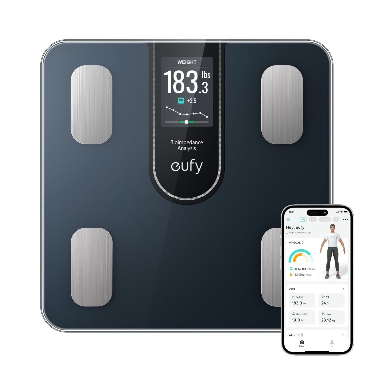 Anker eufy Smart Scale C20 – Black