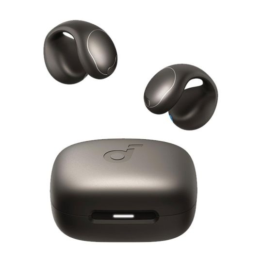 سماعات أذن Anker Soundcore C40i المفتوحة باللون الرمادي الداكن