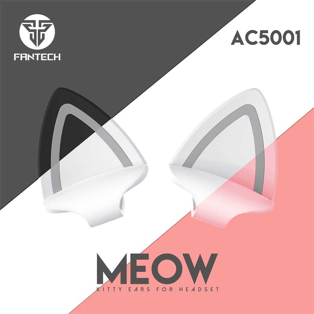 Fantech AC5001 Meow Kitty Ears LED Kit for Headsets - Space Edition