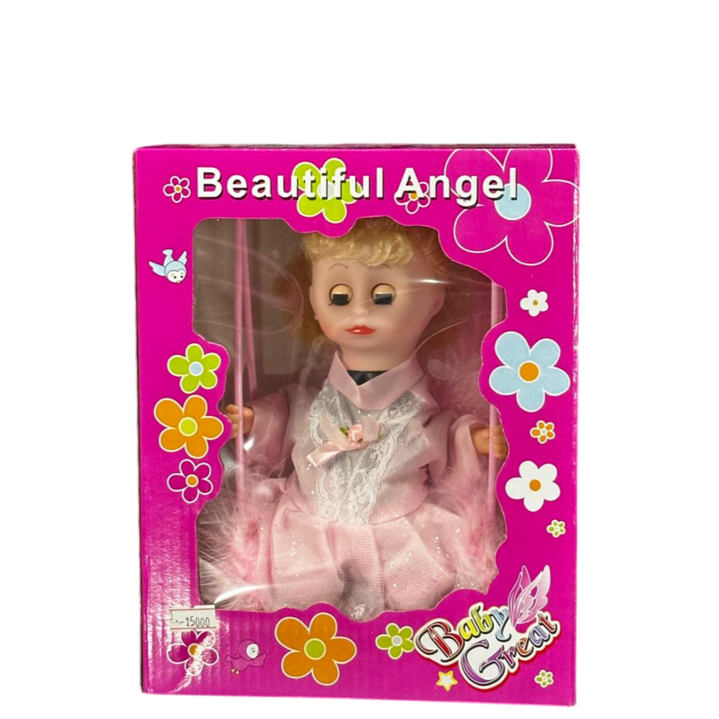Beautiful Angel Pink Doll – Cute Decorative Collectible Toy