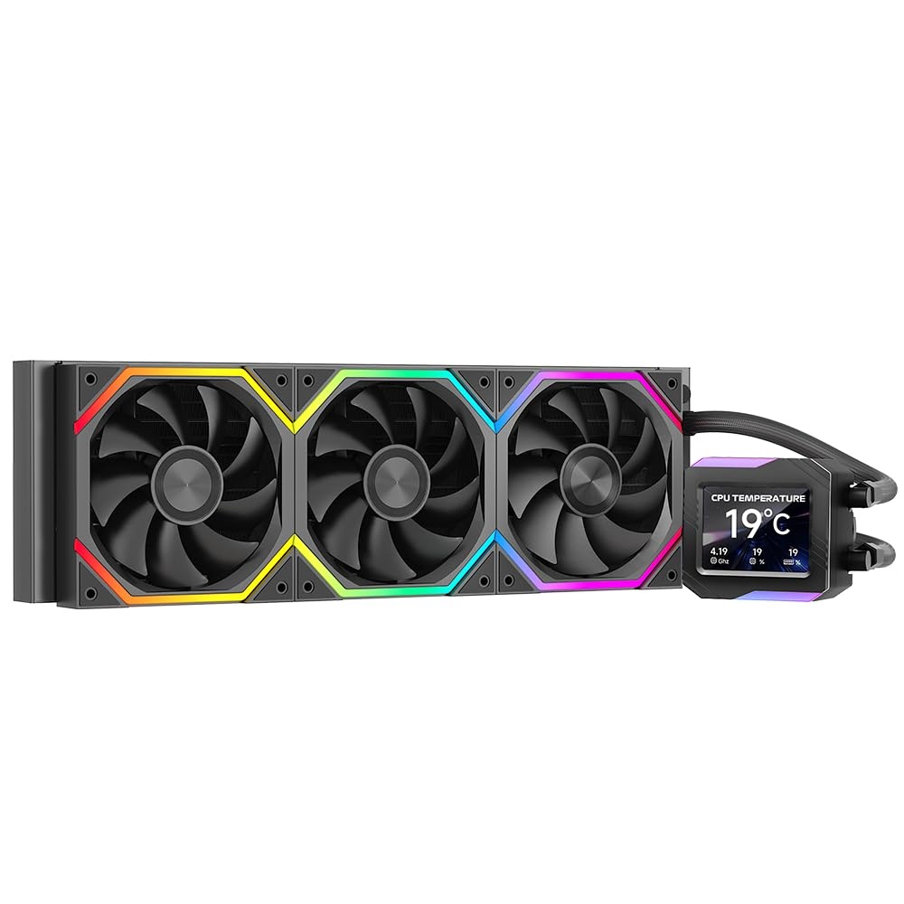 Jungle Leopard Astroshel V2G 360 Argb Water Cooling Black | Ari Gaming