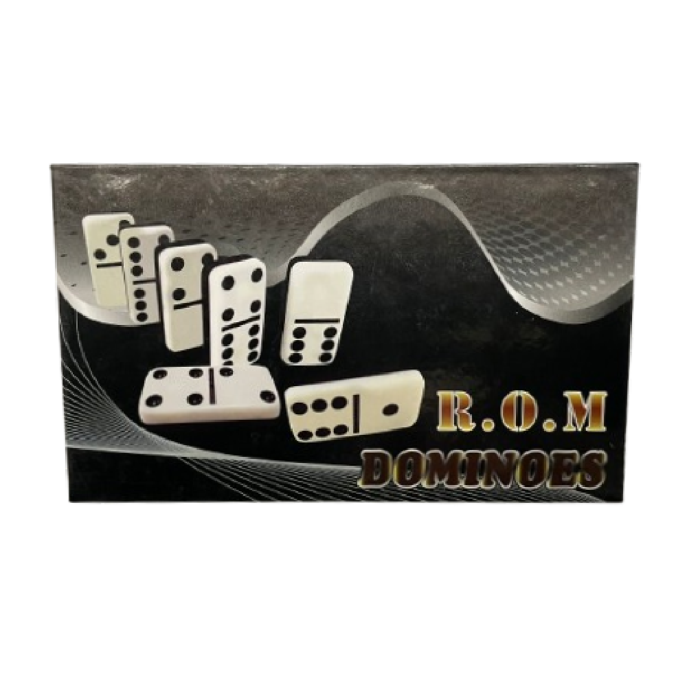 Domino Set – Double Black Edition