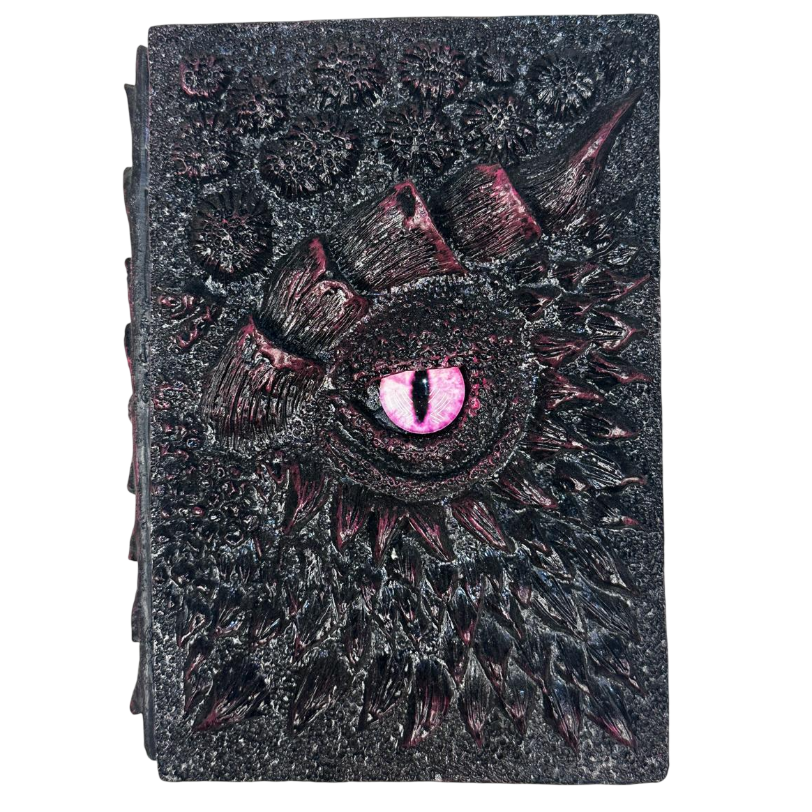 3D Dragon Eye Journal Notebook – Purple Cover