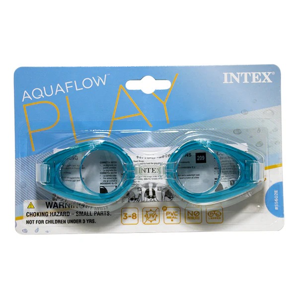 Play Goggles Age Aqua Flow 3-8 Blue