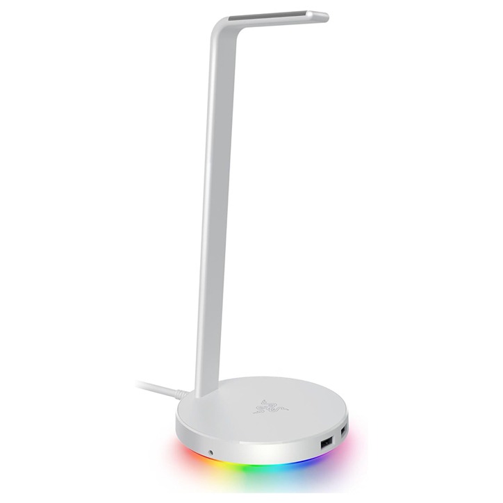 Razer Base Station Chroma V2 Headset Stand – White