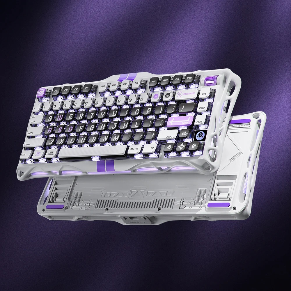 GravaStar Mercury V75 - HE Gaming Keyboard - Mecha Gray | Ari Gaming