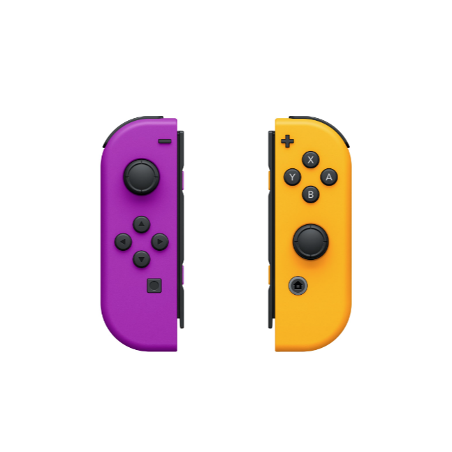 Nintendo Controller J-C Pad L/R - Purple & Orange | Ari Gaming