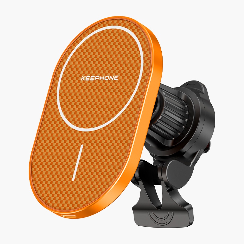 Keephone Kpw-081-2 In 1 Mobile Car Stand Orange