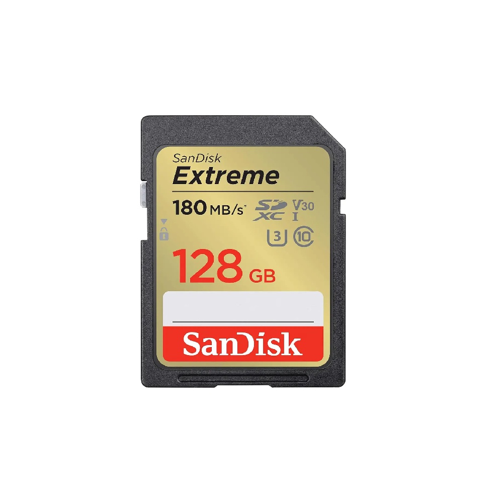 Memory SanDisk SD Card 128GB 100MB