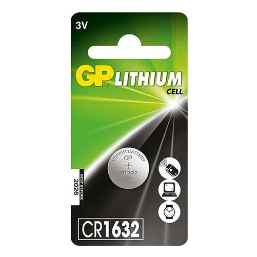 بطارية GP84 Lithium Coin CR1632 3V