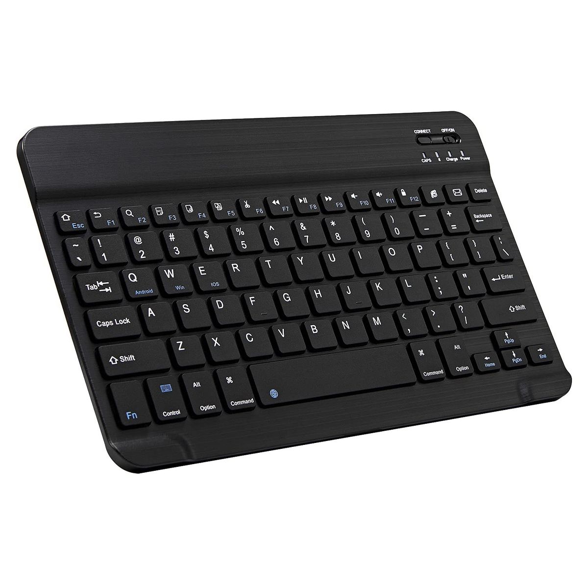 Bluetooth Keyboard for Phones and Tablets – Large Black
