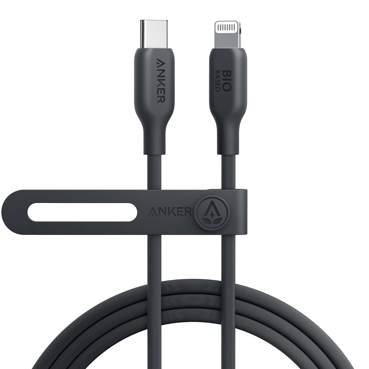 542 USB-C to Lightning Cable 3ft Bio-Based A80B1H11 Black