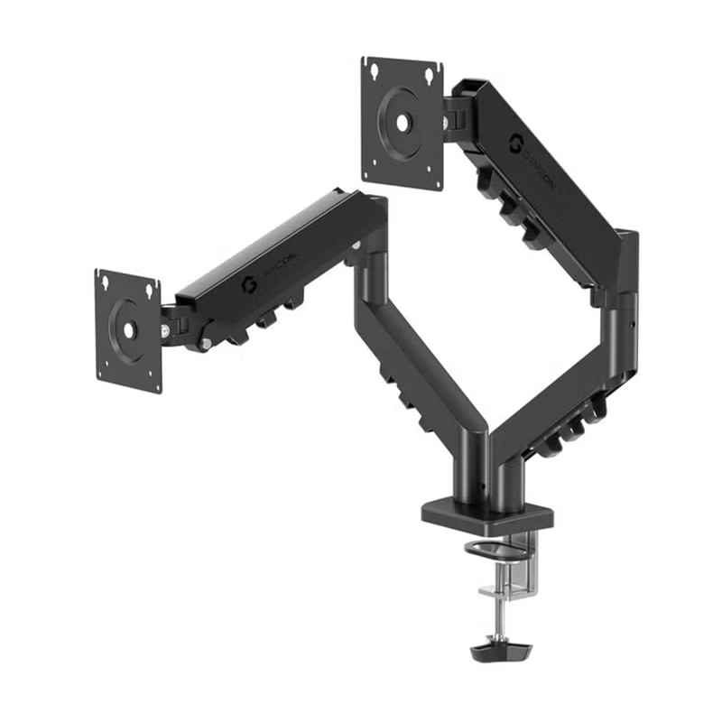 GAMEON GO-5550 Gas Spring Dual Monitor Arm – 17″ to 32″