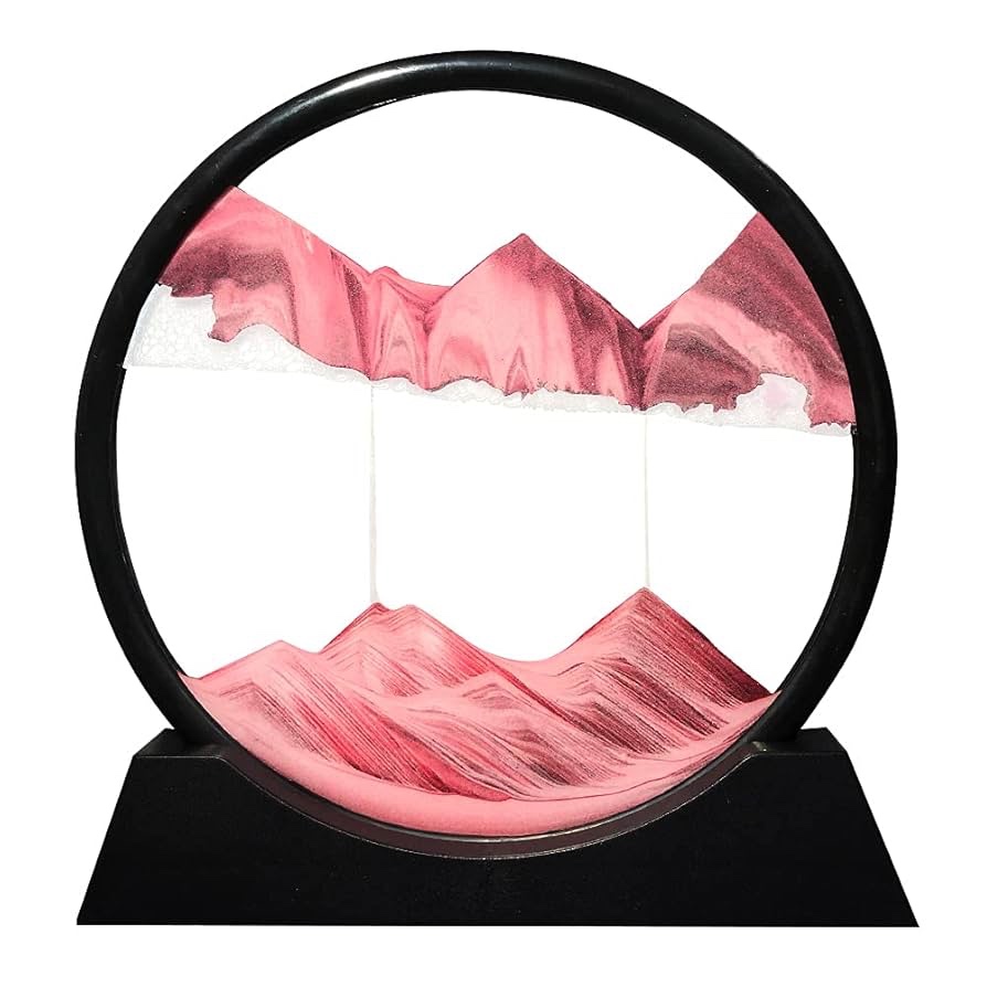 Mobile Sand Painting Pink
