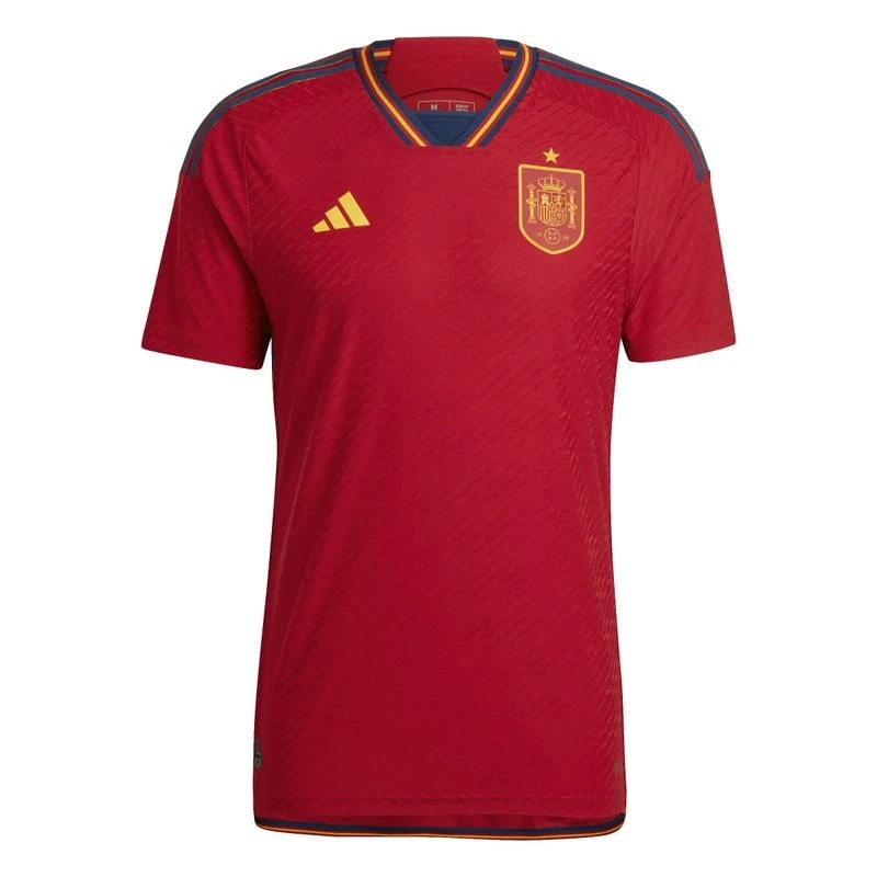 طقم تيشيرت وشورت منتخب إسبانيا - أحمر (L)