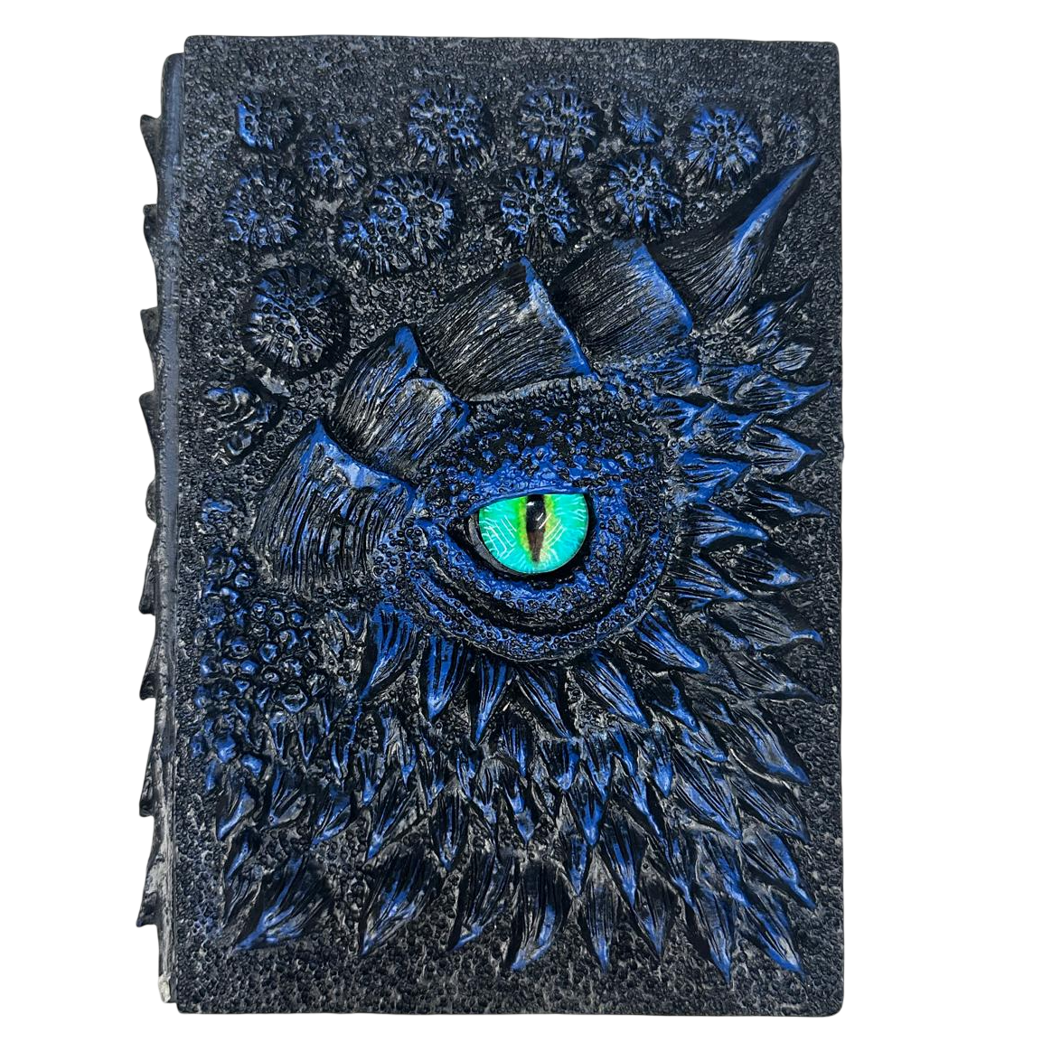 3D Dragon Eye Journal Notebook – Blue