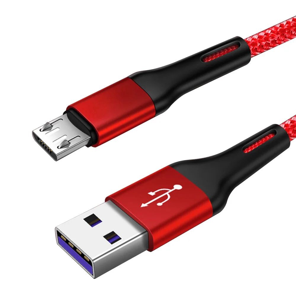 LDNIO LS63 2.4A Toughness USB to Micro - Red