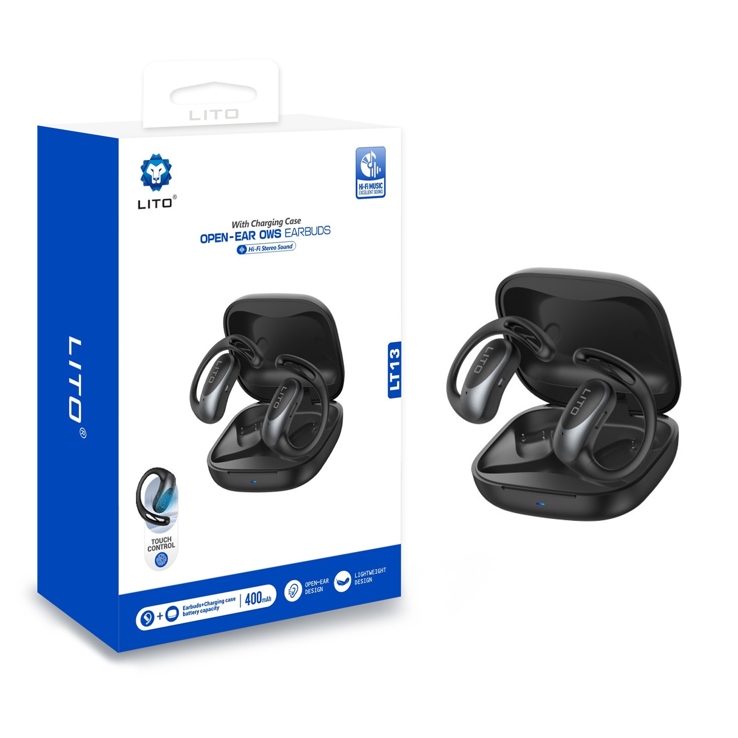 LITO LT13 True Wireless Stereo (TWS) Earbuds
