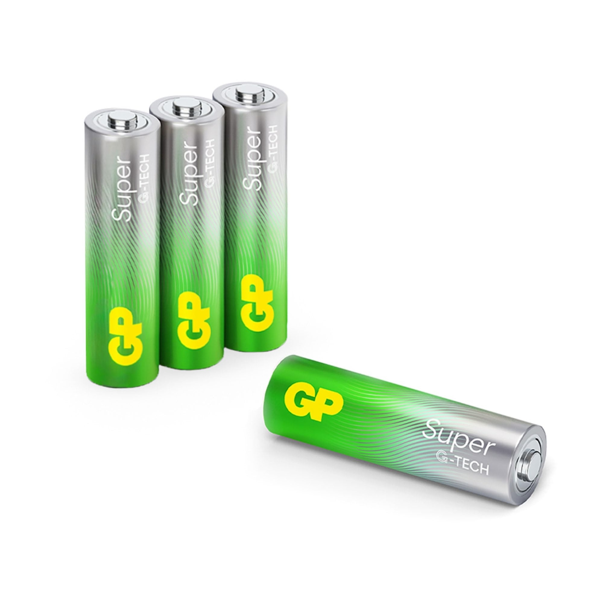 بطاريات GP Super Alkaline AA LR6 – 4 قطع