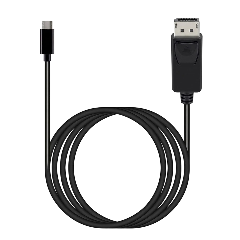 Powered USB-C to display Cable with USB Charging, 1.5M (Thunderbolt 3 Compatible)