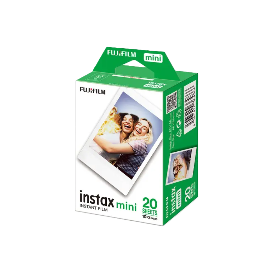 INSTAX mini instant film White Border, 20 shot Pack
