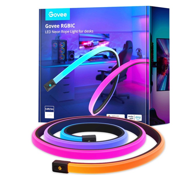 حبل إضاءة LED نيوني RGBIC من Govee بطول 3 أمتار H61C3