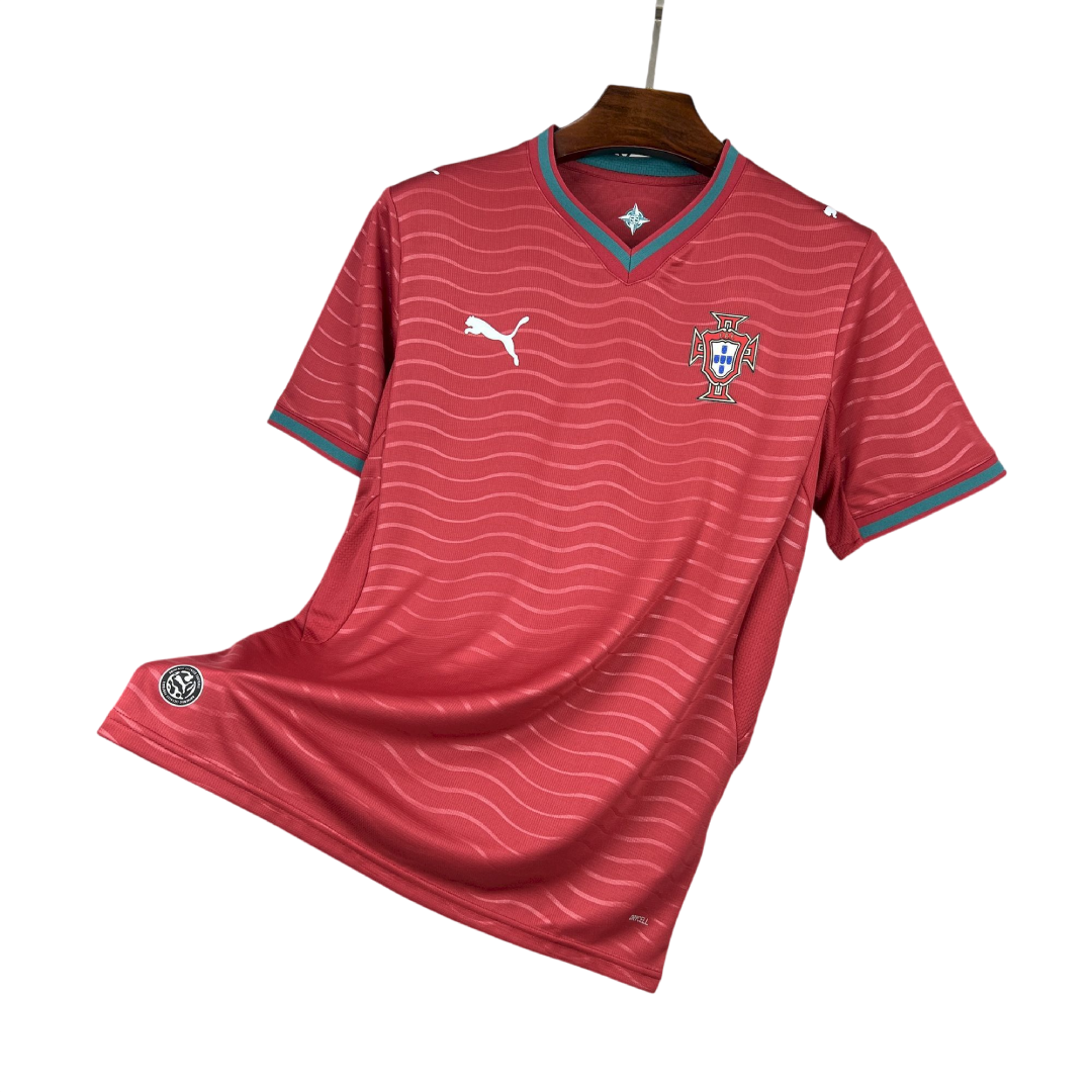 Portugal National Team Home Kit – World Cup 2026 Model (T-Shirt & Shorts) M