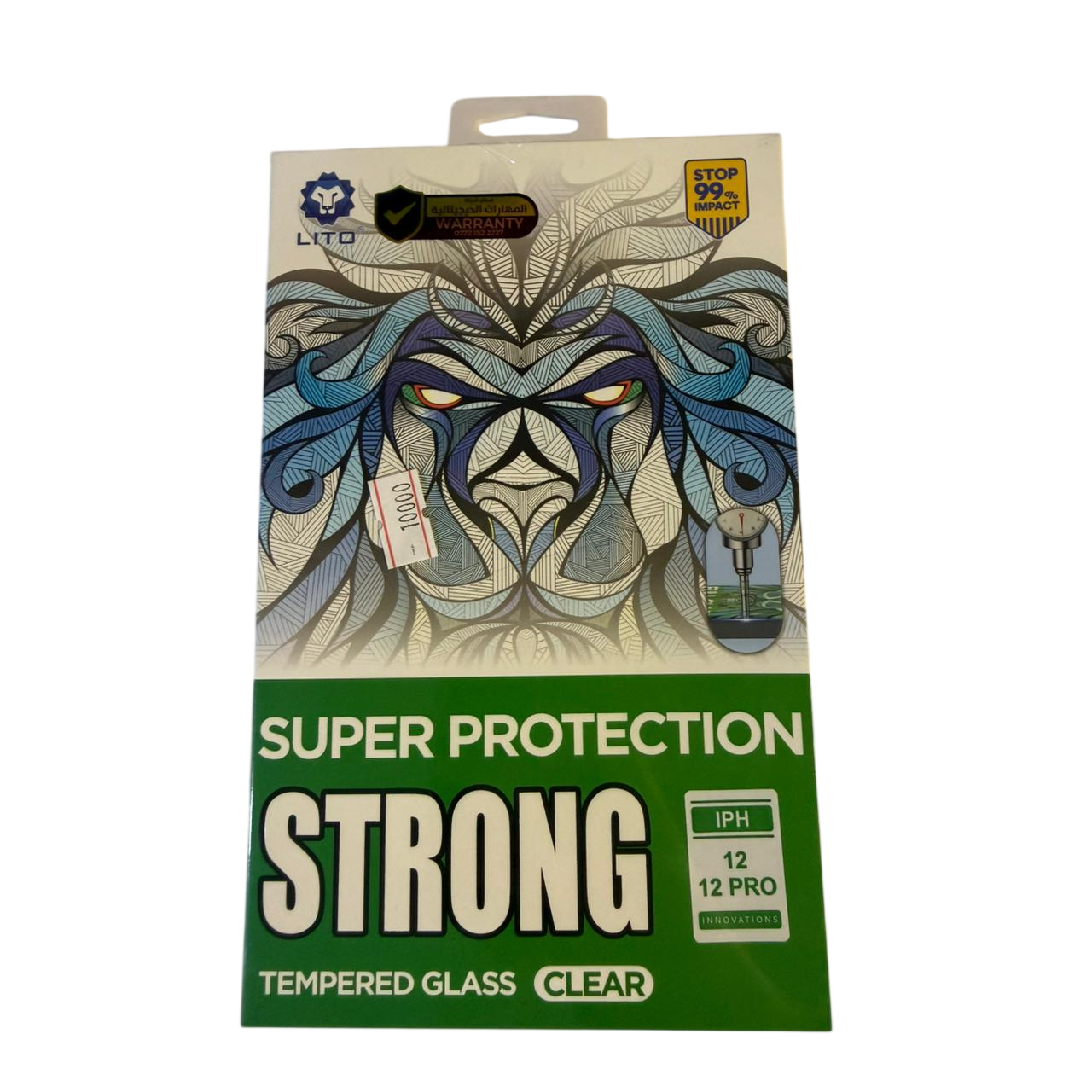 LITO Clear Strong Glass Super Screen Protector (iPhone 12 / 12 Pro