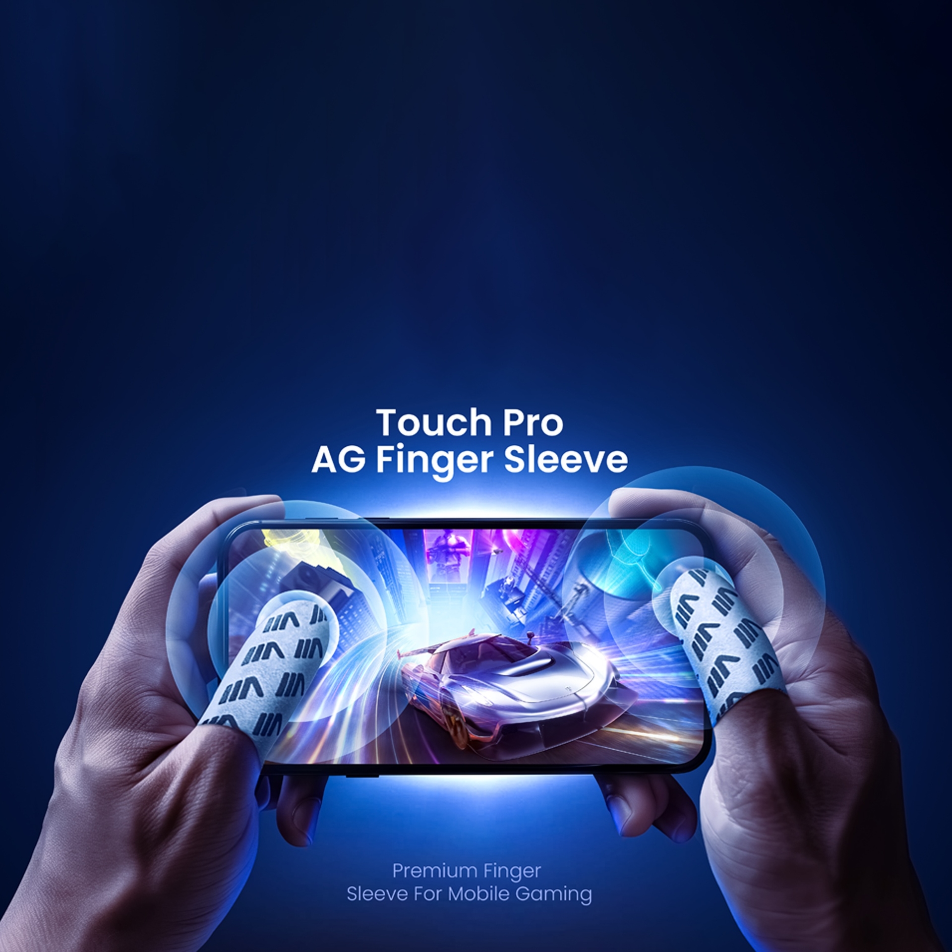 AG Touch Pro Gaming Finger Sleeves – 4 Pairs