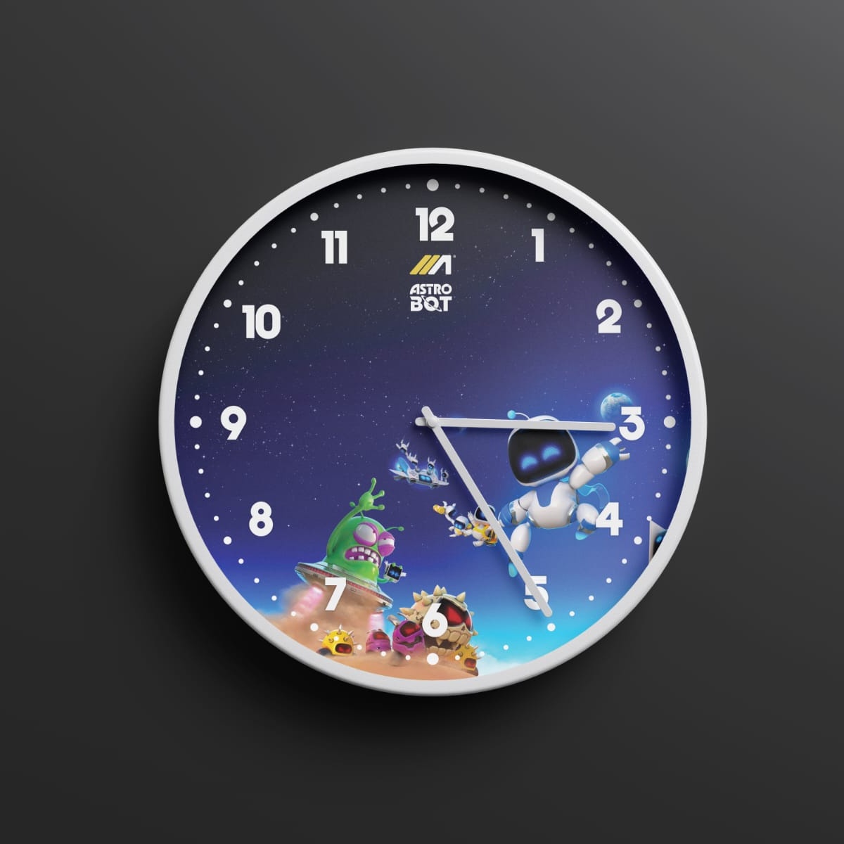 کاتژمێری دیواری یاری Astro Bot
