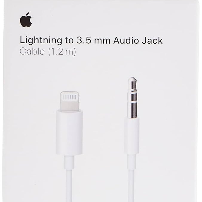 Lightning To 3.5mm Audio Jack Cable 1.2m 3345h-sp