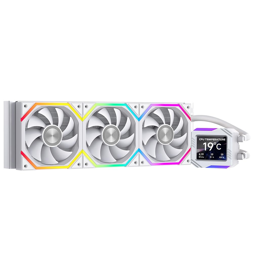 Jungle Leopard Astroshel V2G 360 Argb Water Cooling White | Ari Gaming