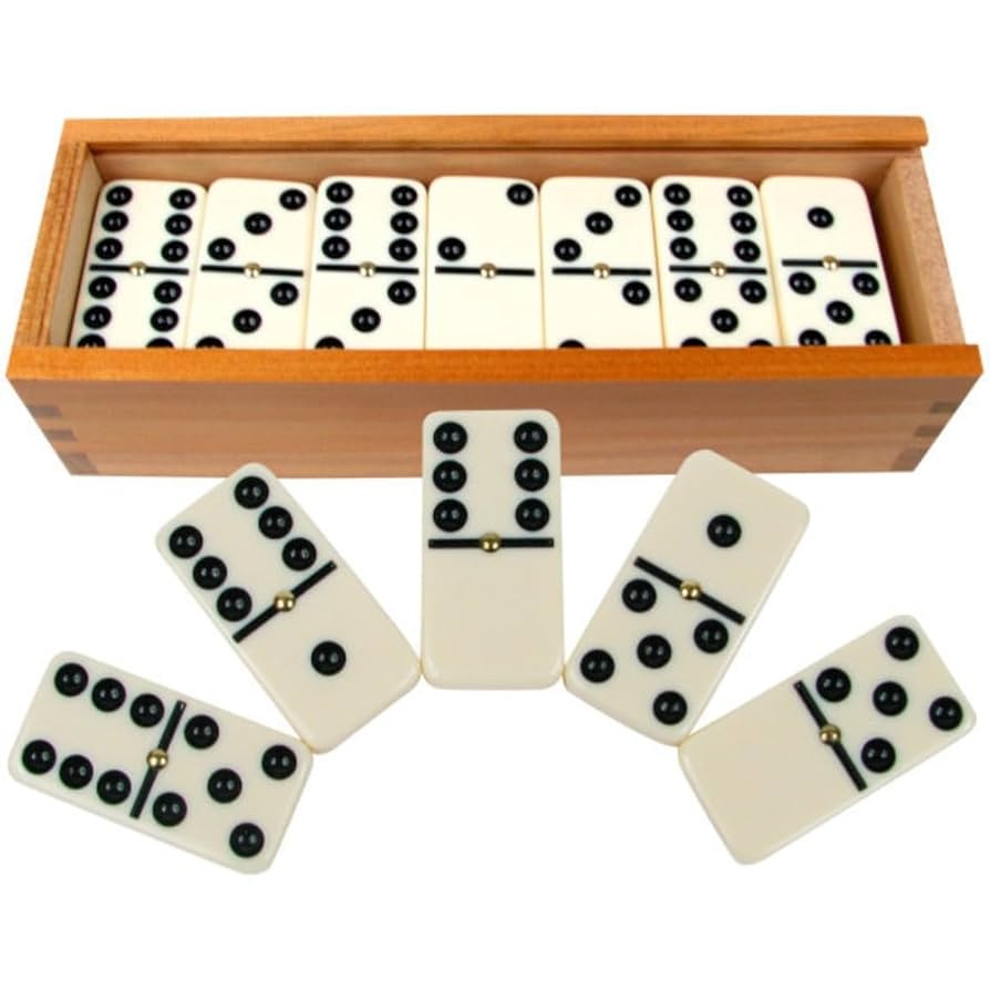 Dominoes Double Six 28 Pcs