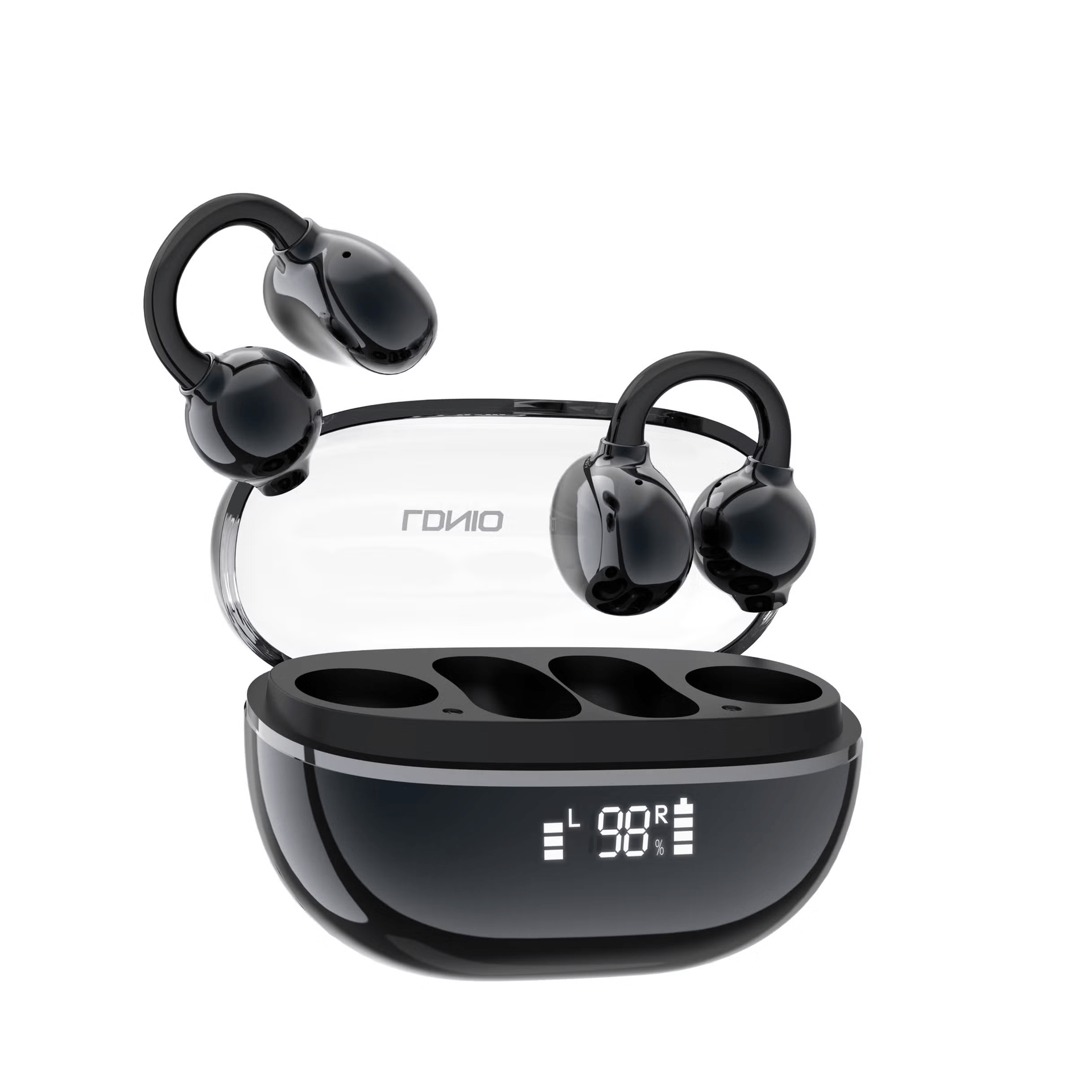 Wireless Stereo Bluetooth Open-Ear Earphones T08 (Black)