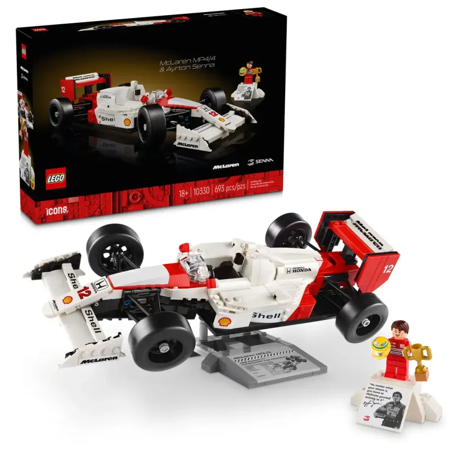  LEGO Icons McLaren MP4/4 & Ayrton Senna set (10330)