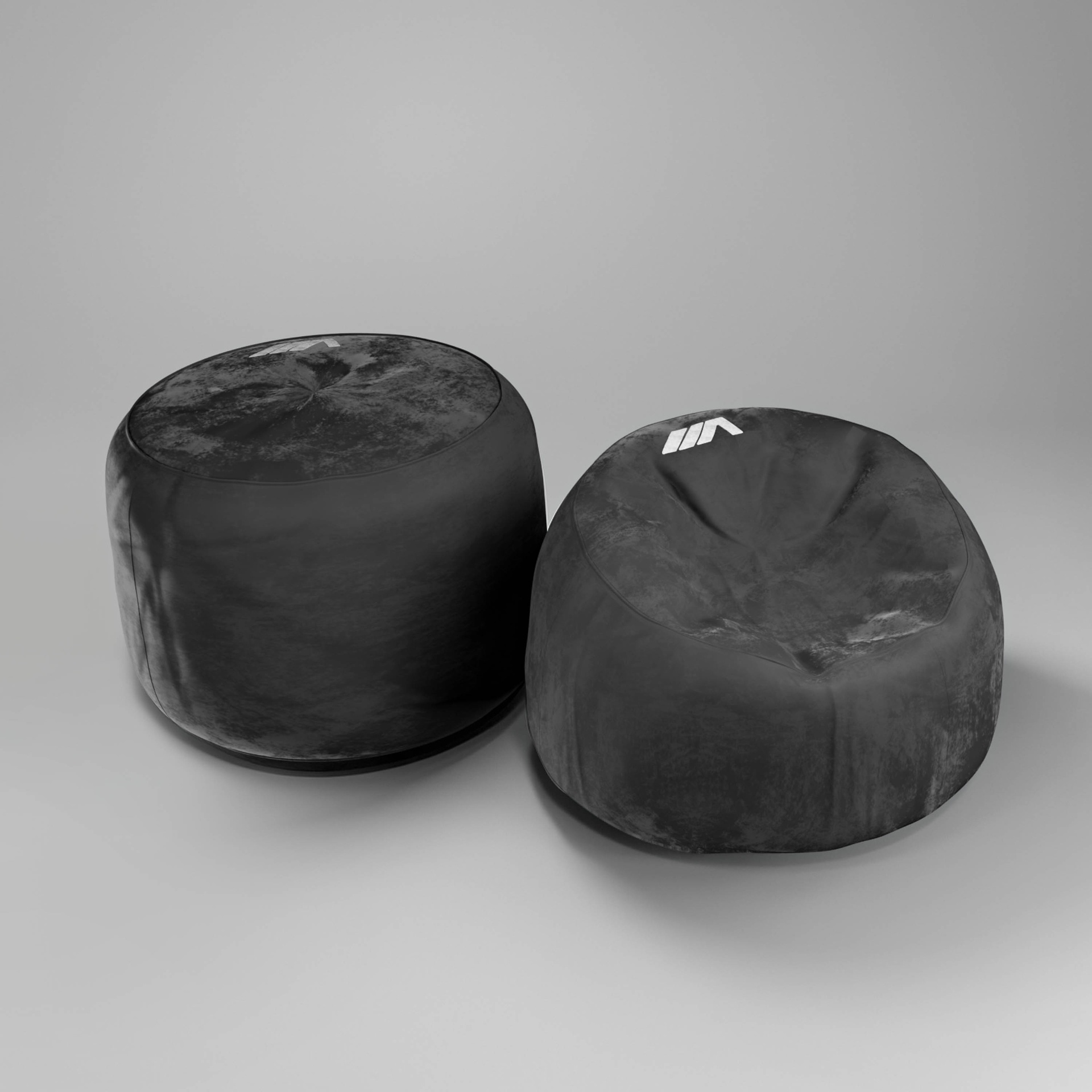 کورسی بین باگ ڕەنگی ڕەش (٩٠×٦٠ سم)
