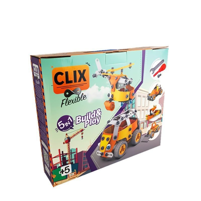 Clix Flexible 5-in-1 Build & Play
