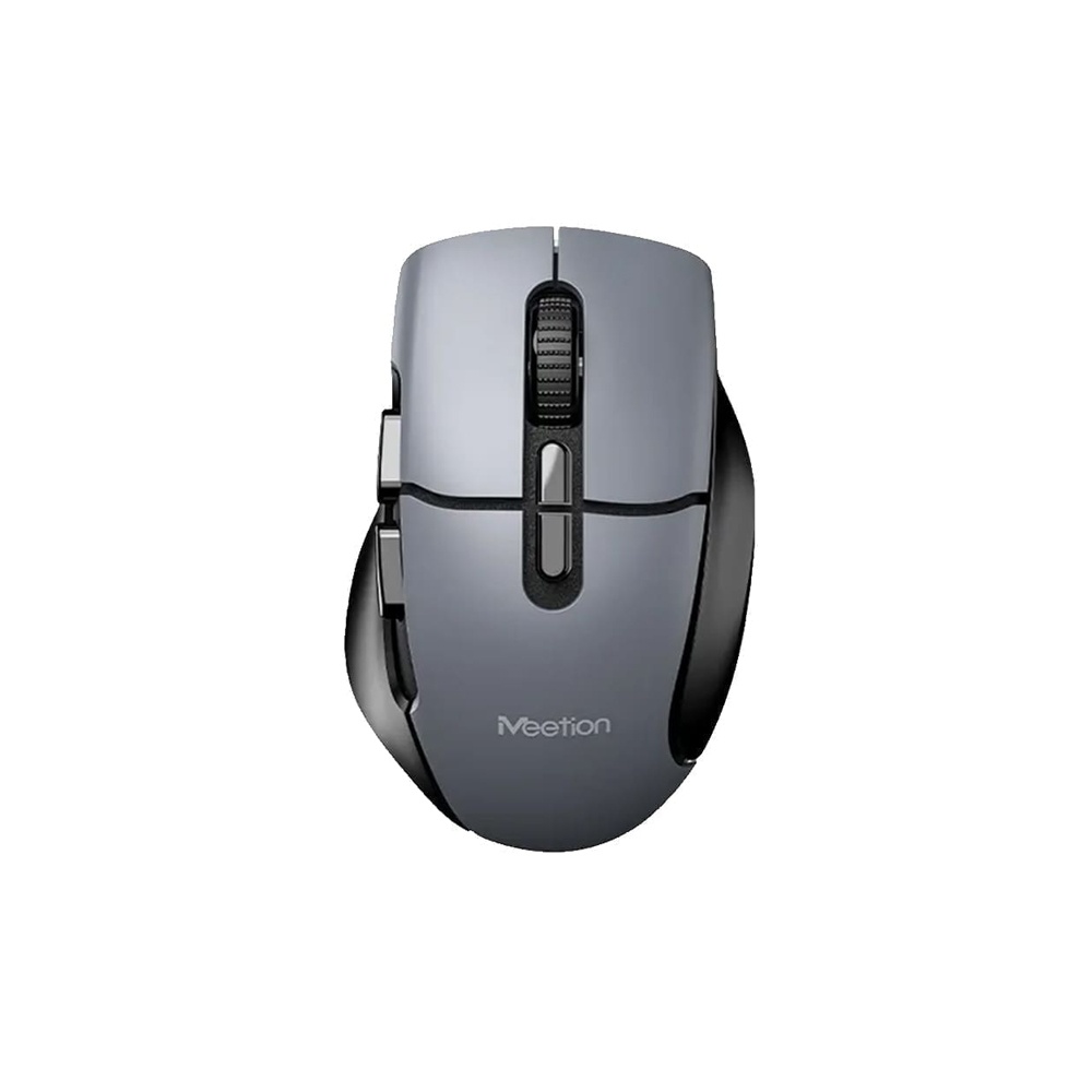 Meetion BTM001 Wireless [2.4G+BT] Mouse (BLACK AND GREY)