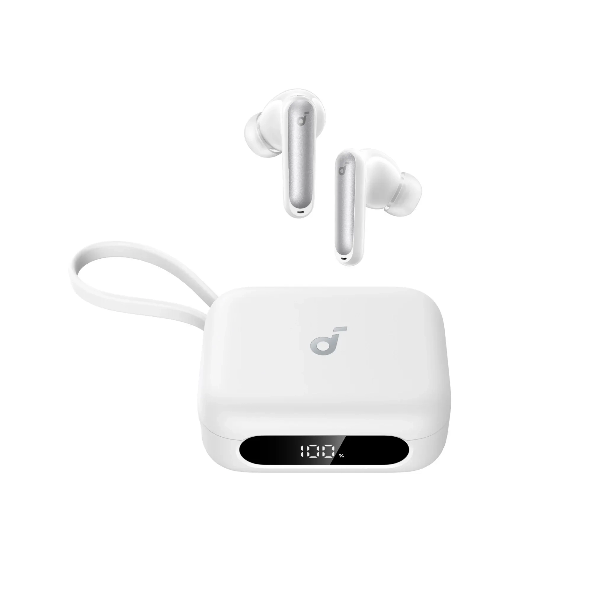 سماعات أنكر Soundcore P41i اللاسلكية مع بنك طاقة مدمج 3000 مللي أمبير – أبيض
