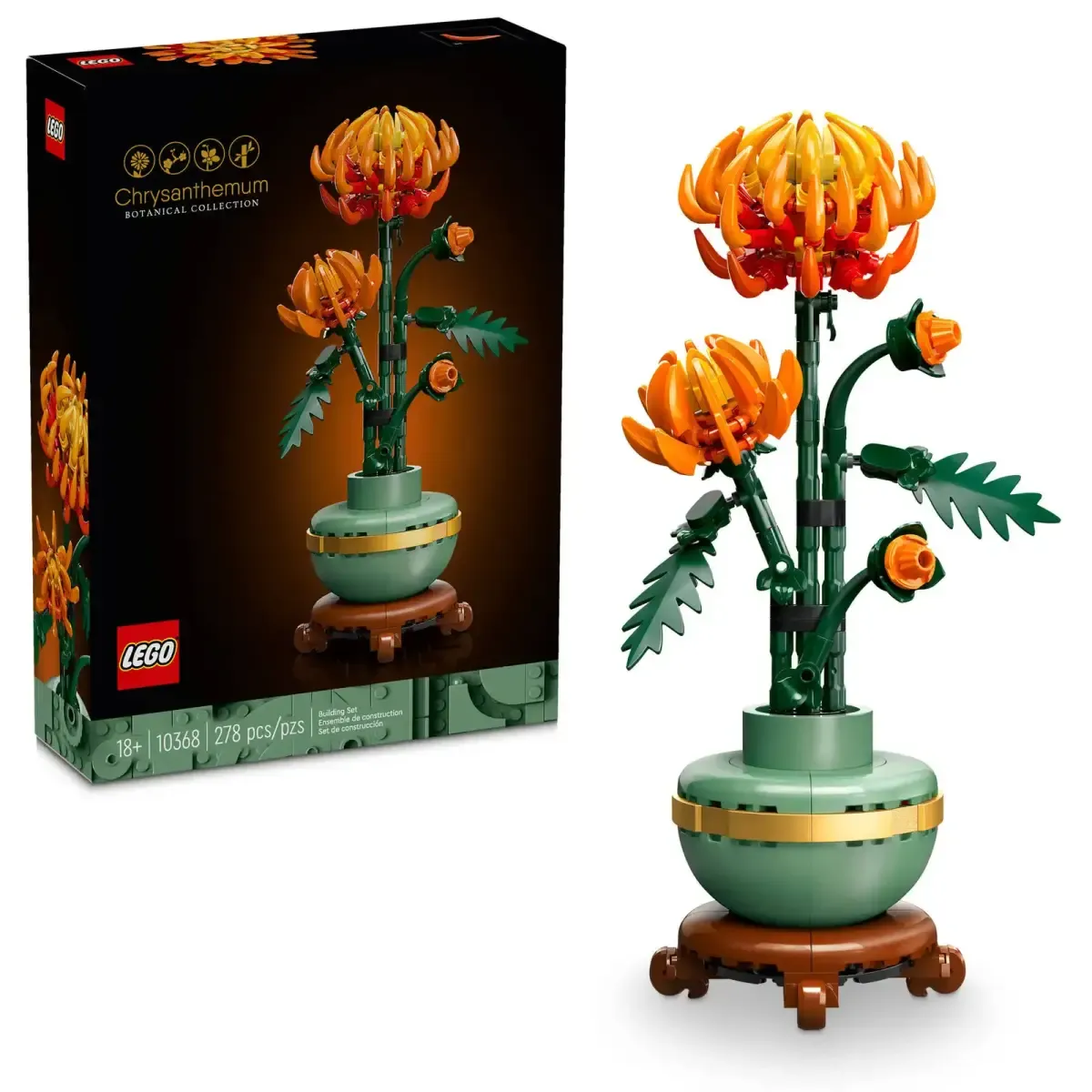 10368 ڕووەکییەکان کریسانتێم LEGO®